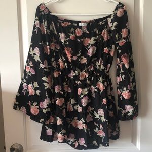 TOBI Off-the-shoulder Romper